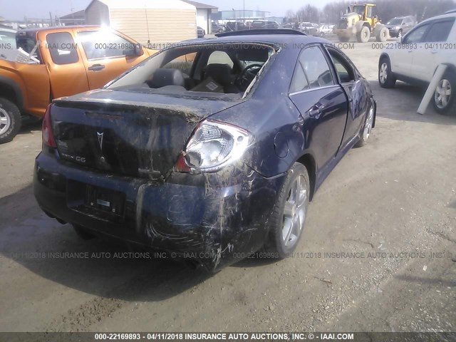 1G2ZM577894173366 - 2009 PONTIAC G6 GXP BLUE photo 4