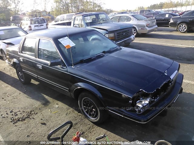 1G4AG54N0P6415549 - 1993 BUICK CENTURY SPECIAL BLACK photo 1