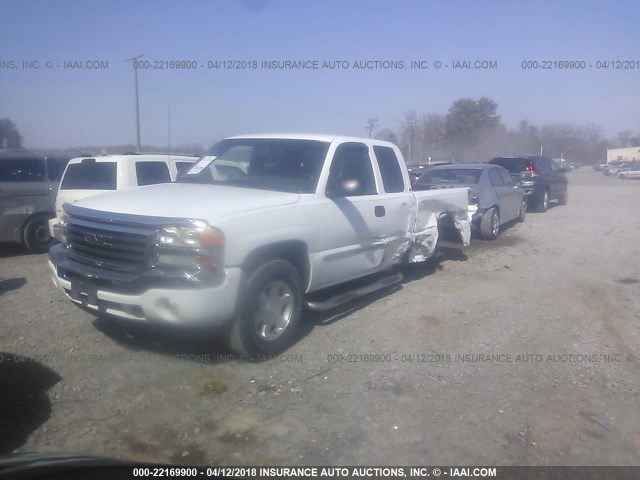 1GTEK19BX5E141677 - 2005 GMC NEW SIERRA K1500 WHITE photo 2