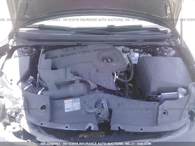 1G1ZA5EU8CF387100 - 2012 CHEVROLET MALIBU LS შავი ფოტო 10