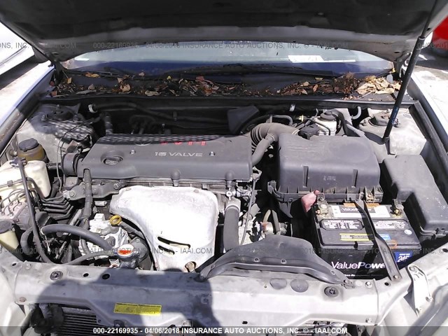 4T1BE32K83U762267 - 2003 TOYOTA CAMRY LE/XLE/SE SILVER photo 10