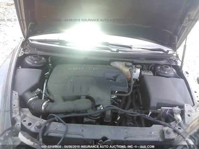 1G1ZE5EB2AF240996 - 2010 CHEVROLET MALIBU LTZ Qara foto 10