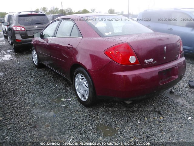 1G2ZG528454160518 - 2005 PONTIAC G6 BURGUNDY photo 3