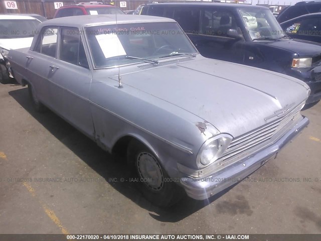 204690126147 - 1962 CHEVROLET CHEVY 2  SILVER photo 1