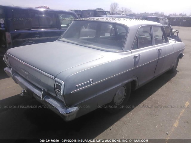 204690126147 - 1962 CHEVROLET CHEVY 2  SILVER photo 4