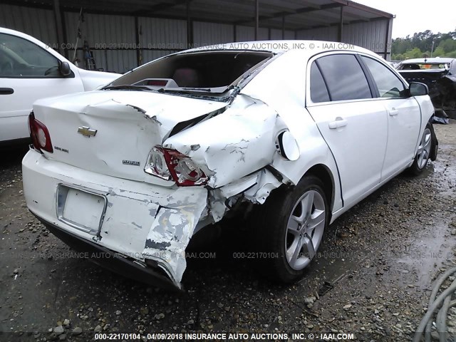 1G1ZA5E05AF106381 - 2010 CHEVROLET MALIBU LS თეთრი ფოტო 4