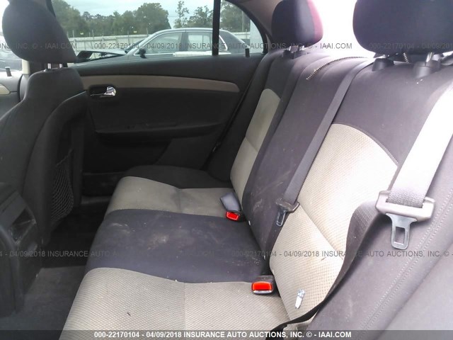 1G1ZA5E05AF106381 - 2010 CHEVROLET MALIBU LS თეთრი ფოტო 8