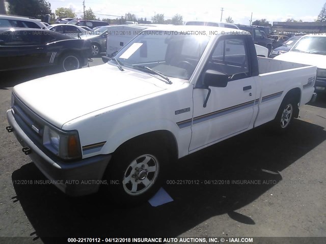 JM2UF111XH0605809 - 1987 MAZDA B2000 WHITE photo 2