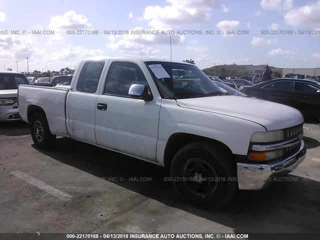 2GCEC19W811341064 - 2001 CHEVROLET SILVERADO C1500 WHITE photo 1