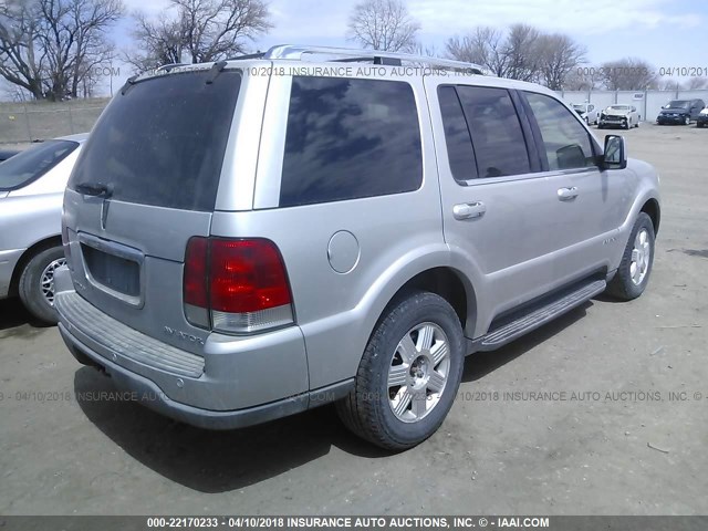5LMEU78H43ZJ34595 - 2003 LINCOLN AVIATOR 银色 照片 4