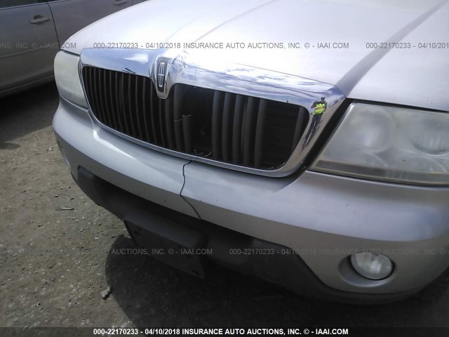 5LMEU78H43ZJ34595 - 2003 LINCOLN AVIATOR 银色 照片 6
