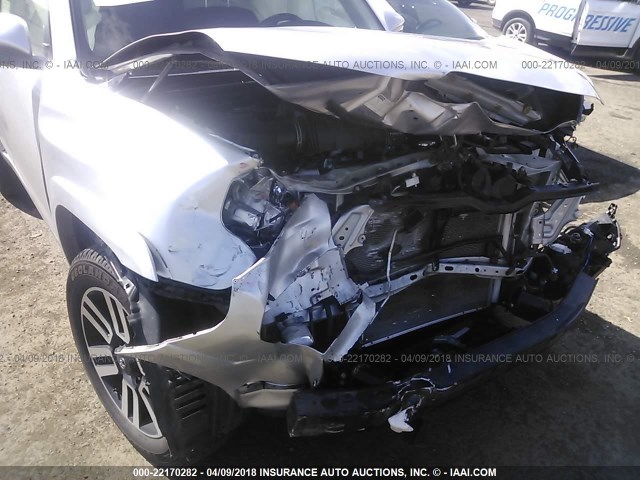 JTEBU5JR9G5372811 - 2016 TOYOTA 4RUNNER SR5 PREM/LTDL/TRAIL/TRD 银色 照片 6