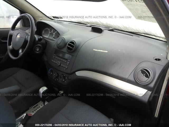 KL1TD5DE2BB145365 - 2011 CHEVROLET AVEO LS/LT 红色 照片 5