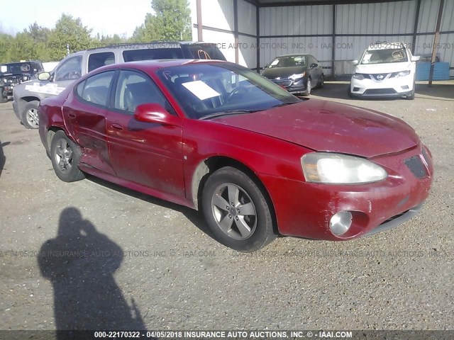 2G2WP552671106128 - 2007 PONTIAC GRAND PRIX Qırmızı foto 1