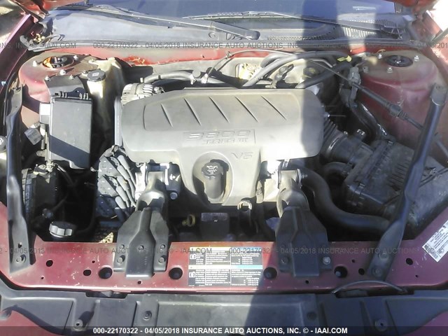 2G2WP552671106128 - 2007 PONTIAC GRAND PRIX Qırmızı foto 10