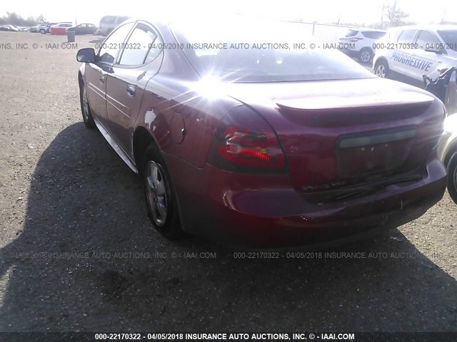 2G2WP552671106128 - 2007 PONTIAC GRAND PRIX Qırmızı foto 3