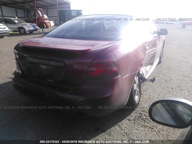 2G2WP552671106128 - 2007 PONTIAC GRAND PRIX Qırmızı foto 4