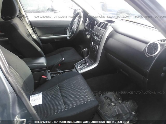 JS3TE941174200461 - 2007 SUZUKI GRAND VITARA  GRAY photo 5