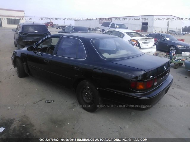 4T1BG12K5TU689258 - 1996 TOYOTA CAMRY DX/LE/XLE BLACK photo 3