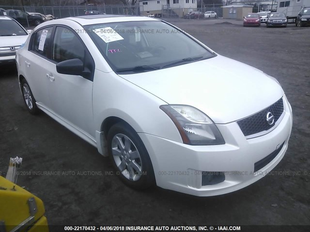 3N1AB6AP9AL626571 - 2010 NISSAN SENTRA 2.0/2.0S/SR/2.0SL WHITE photo 1