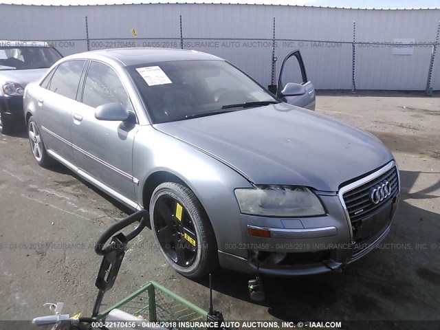 WAUML44EX6N004068 - 2006 AUDI A8 L QUATTRO GRAY photo 1