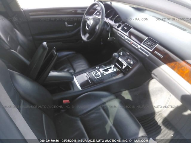 WAUML44EX6N004068 - 2006 AUDI A8 L QUATTRO GRAY photo 5