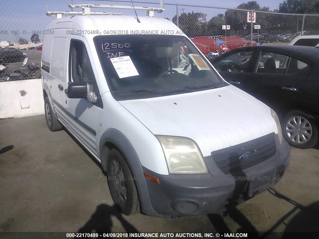 NM0LS7AN0AT021972 - 2010 FORD TRANSIT CONNECT XL WHITE photo 1