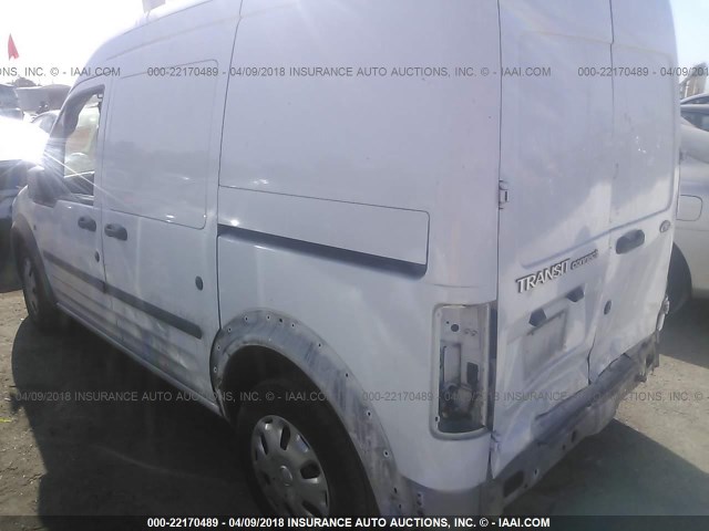 NM0LS7AN0AT021972 - 2010 FORD TRANSIT CONNECT XL WHITE photo 3