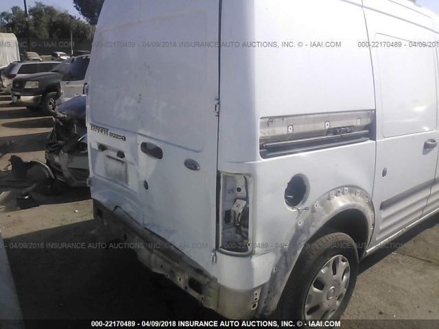 NM0LS7AN0AT021972 - 2010 FORD TRANSIT CONNECT XL WHITE photo 6