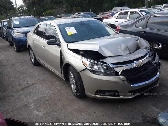 1G11B5SL0EF249155 - 2014 CHEVROLET MALIBU LS ოქროსფერი ფოტო 1