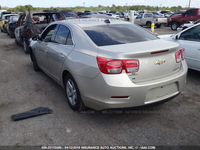1G11B5SL0EF249155 - 2014 CHEVROLET MALIBU LS ოქროსფერი ფოტო 3
