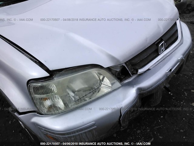 JHLRD18771C004455 - 2001 HONDA CR-V SE/LE SILVER photo 6