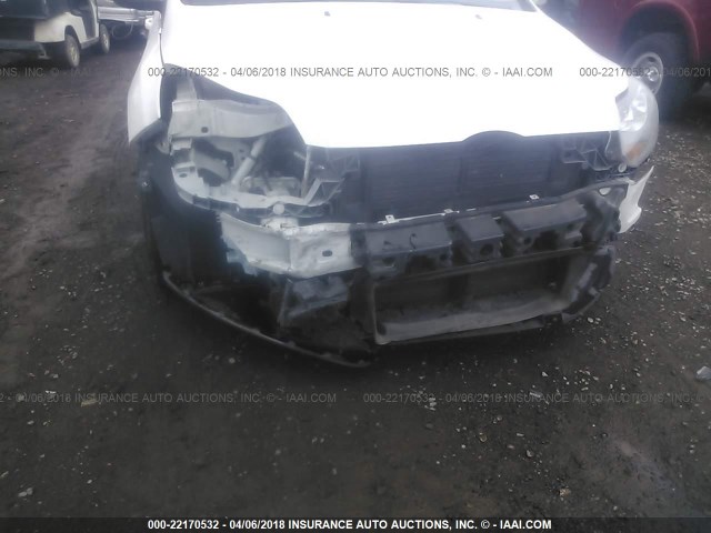 1FADP3J22DL252096 - 2013 FORD FOCUS TITANIUM WHITE photo 6