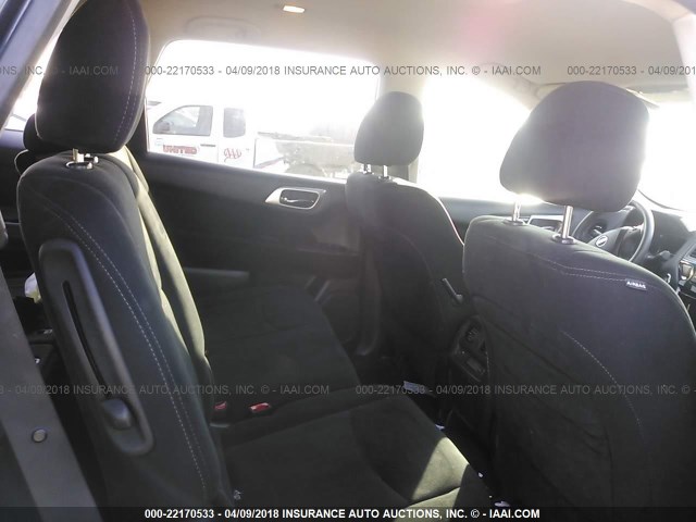 5N1AR2MNXDC684342 - 2013 NISSAN PATHFINDER S/SV/SL/PLATINUM 灰色 照片 8