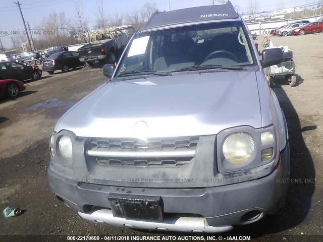 5N1ED28Y74C680754 - 2004 NISSAN XTERRA XE/SE SILVER photo 6