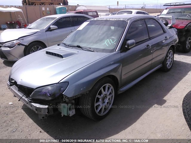 JF1GD76697L508327 - 2007 SUBARU IMPREZA WRX STI SILVER photo 2