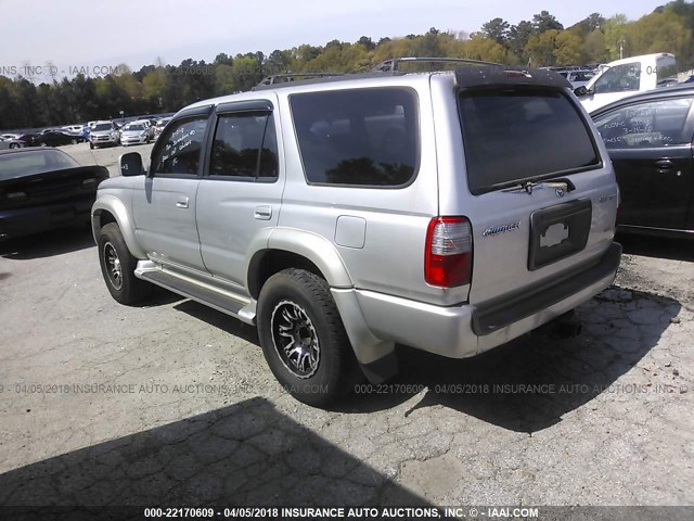 JT3HN86R8Y0319333 - 2000 TOYOTA 4RUNNER SR5 SILVER photo 3