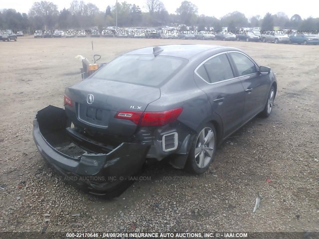 19VDE2E50DE000251 - 2013 ACURA ILX 24 PREMIUM GRAY photo 4