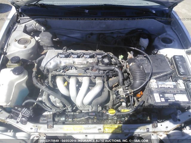 2T1BR12E82C578319 - 2002 TOYOTA COROLLA CE/LE/S SILVER photo 10