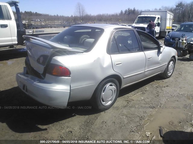 2T1BR12E82C578319 - 2002 TOYOTA COROLLA CE/LE/S SILVER photo 4