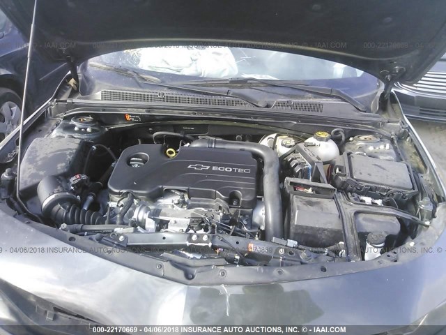 1G1ZB5ST2HF179696 - 2017 CHEVROLET MALIBU LS 灰色 照片 10