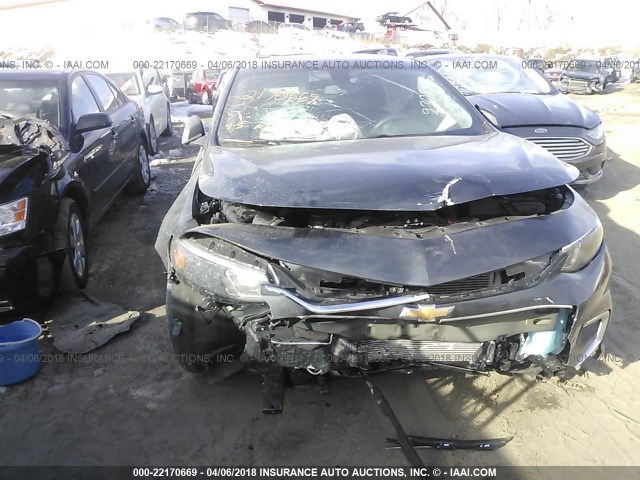 1G1ZB5ST2HF179696 - 2017 CHEVROLET MALIBU LS 灰色 照片 6