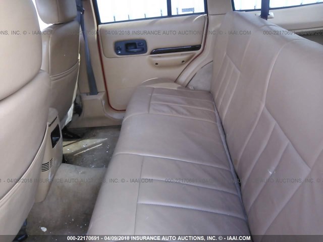 1J4FJ68S8WL125068 - 1998 JEEP CHEROKEE SPORT/CLASSIC წითელი ფოტო 8