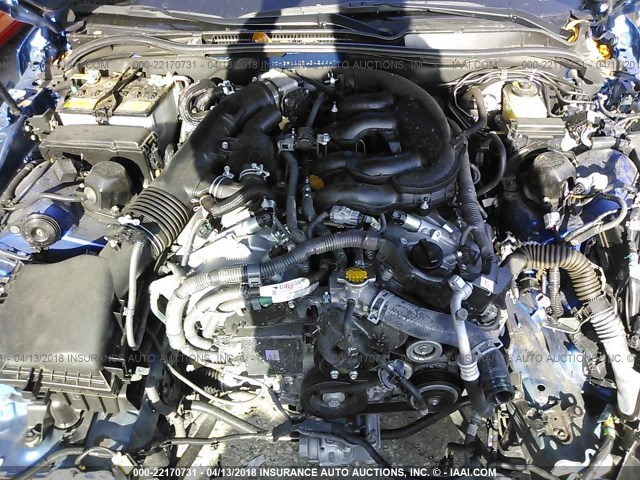 JTHBE1D23G5026647 - 2016 LEXUS IS 350 BLUE photo 10