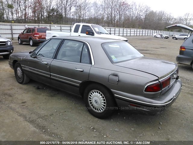 1G4HP52K1XH449821 - 1999 BUICK LESABRE CUSTOM Pewter photo 3