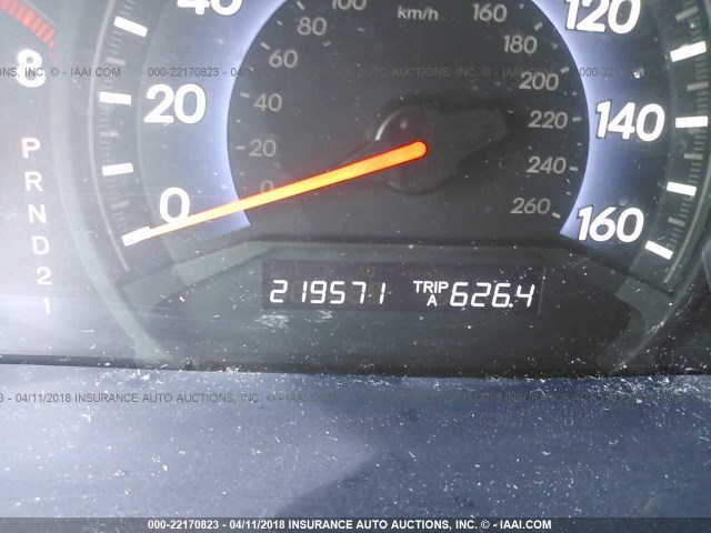 5FNRL38776B042614 - 2006 HONDA ODYSSEY EXL ვერცხლისფერი ფოტო 7