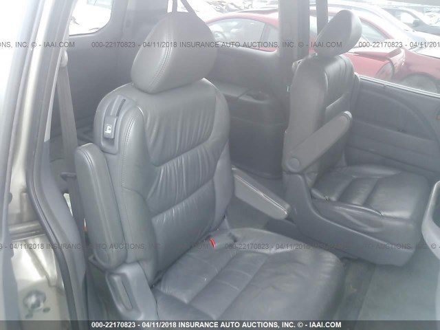 5FNRL38776B042614 - 2006 HONDA ODYSSEY EXL ვერცხლისფერი ფოტო 8
