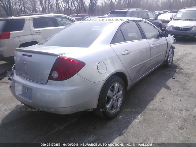 1G2ZH558864126138 - 2006 PONTIAC G6 GT SILVER photo 4