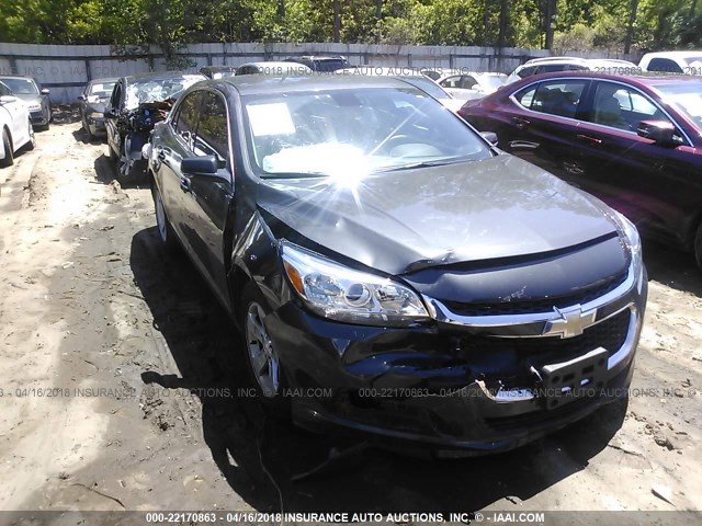 1G11C5SL1FF233111 - 2015 CHEVROLET MALIBU 1LT BLACK photo 1