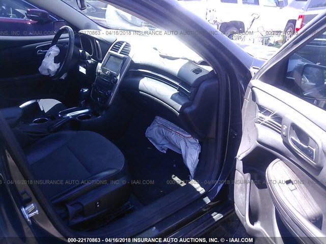 1G11C5SL1FF233111 - 2015 CHEVROLET MALIBU 1LT BLACK photo 5